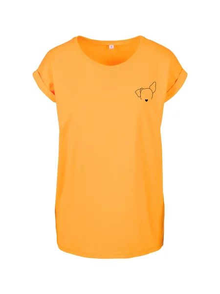 Urban Classics Tricou Dog portocaliu negru