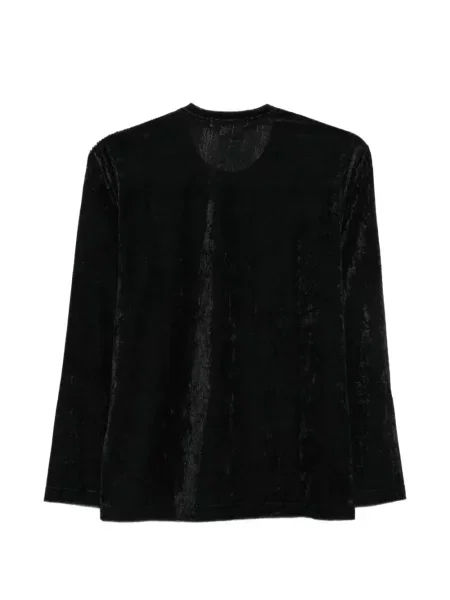 Lung tricou Comme Des Garçons negru