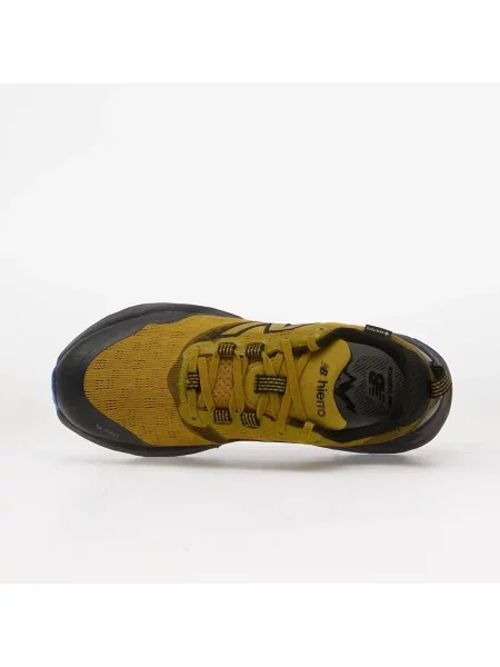 Pánske bežecké topánky New Balance Fresh Foam Hierro V9 Basil Oil/Black žltá