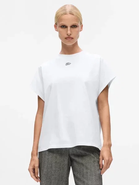 Karl Lagerfeld t-shirt biały