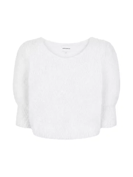 Sweter Americandreams wełniany biały