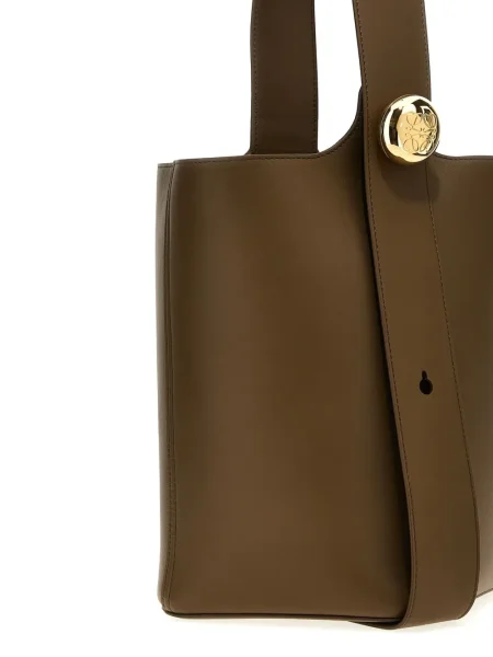 Geantă bucket Loewe maro