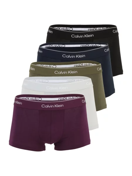 Calvin Klein Underwear Boxeri bleumarin / gri deschis / oliv / mov mură / negru alb