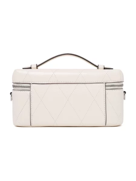 Torebka Tory Burch skórzana beżowa