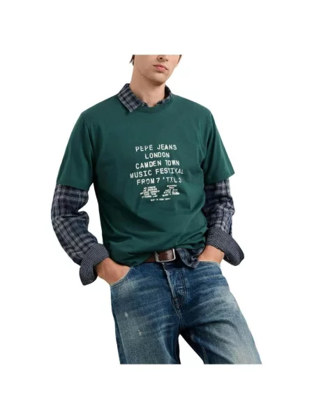Tricou Pepe Jeans verde