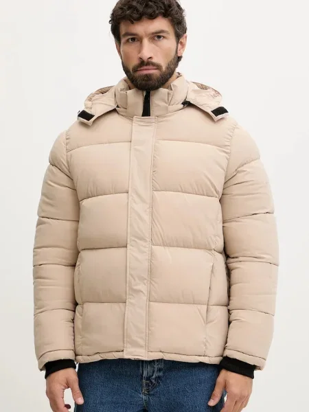 Яке Pepe Jeans зимен модел бежово