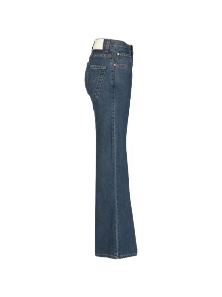 Lepršave traperice E.l.v Denim lepršave plava