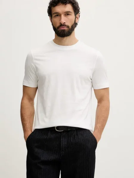 BOSS BLACK Tricou Thompson 01 alb