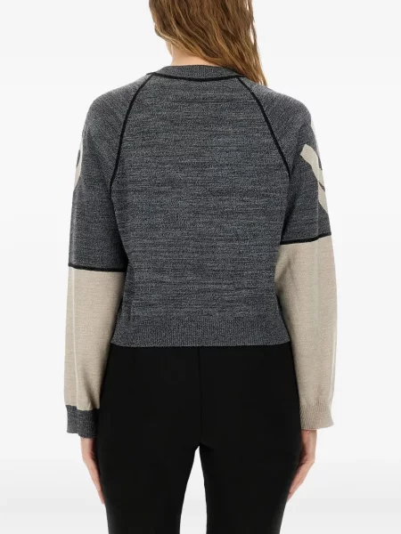 Sweter Moschino Jeans szary