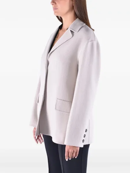 Bunda 's Max Mara šedá