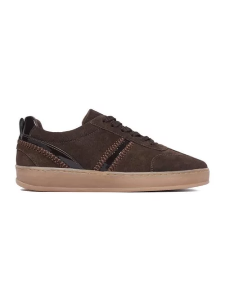 Sneakersy brązowe