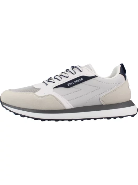 Sneakersy Bullboxer zamszowe retro szare