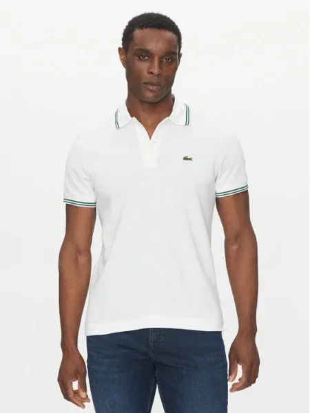 Lacoste Polokošeľa biela