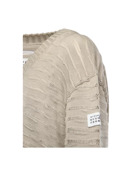 Kardigan Mm6 Maison Margiela beżowy