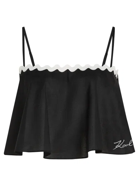 Top Karl Lagerfeld alb