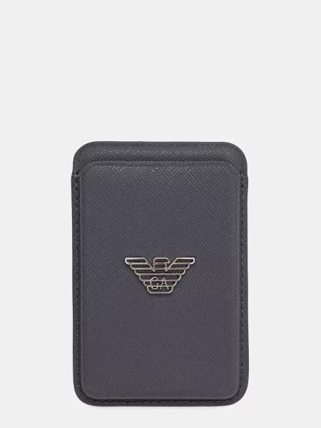 Emporio Armani etui za kartice siva