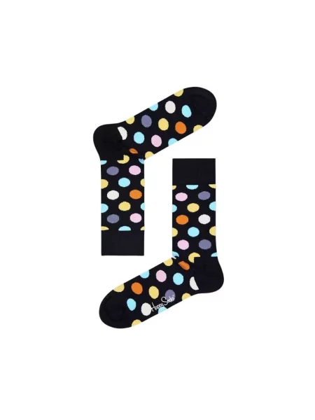 Skarpety Happy Socks w grochy czarne