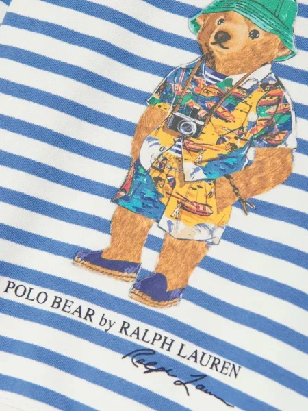 Koszulka polo dziecięca Polo Ralph Lauren biała