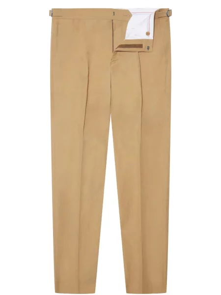 Kalhoty Orlebar Brown hnědé