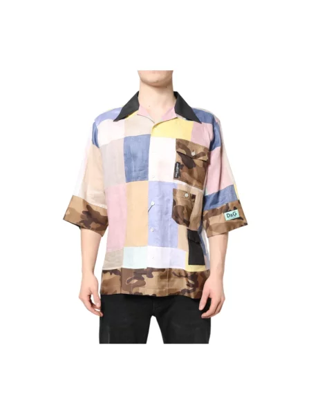 Koszula Dolce And Gabbana casual wełniana