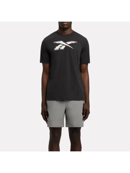 Reebok T-shirt ID Train Logo Easy Fitunisex Black Size: XS czarna