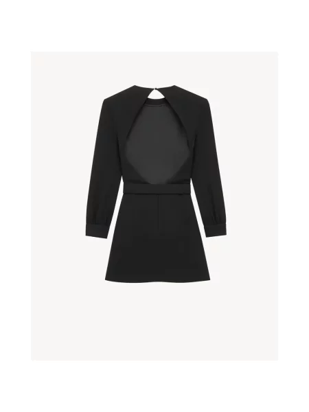 Sukienka mini Saint Laurent czarna