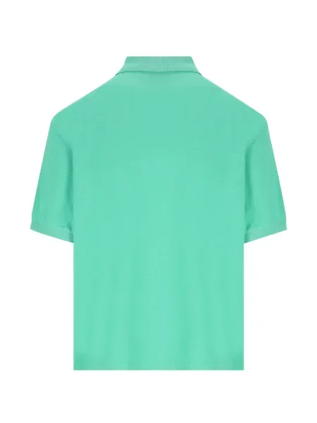 Tricou polo Miu Miu cu autograf verde