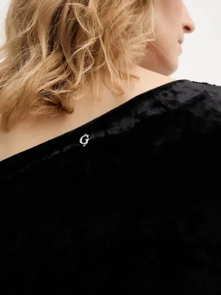 Велюрова блуза Guess