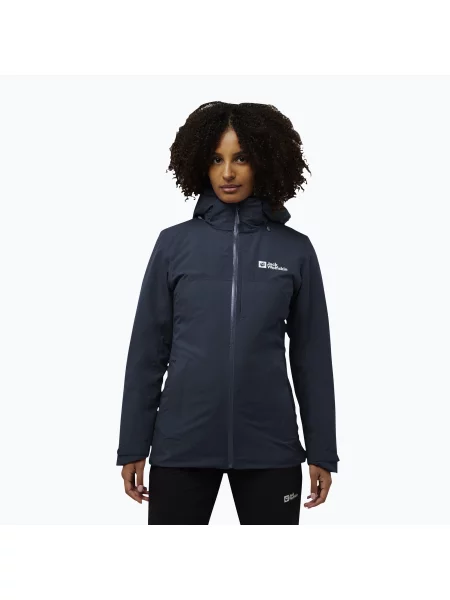 Geacă pentru femei Jack Wolfskin Hunberg midnight sky
