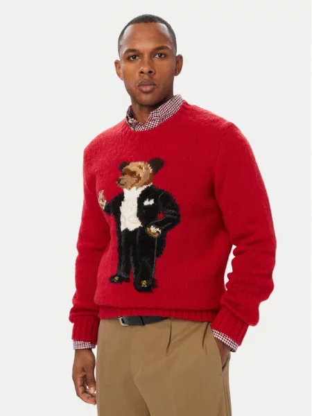 Polo Ralph Lauren Пуловер червен