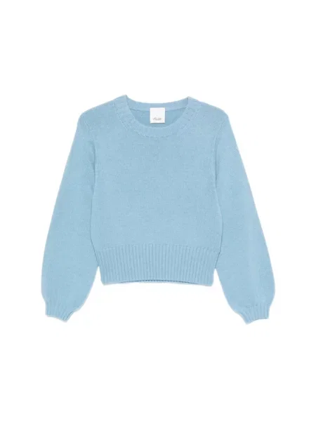 Sweter Allude z kaszmiru niebieski