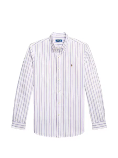 Șapcă Polo Ralph Lauren cu decolteu în V cu autograf în carouri albastru