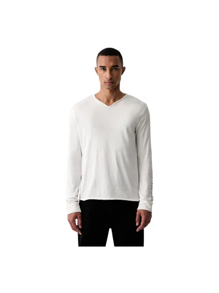 Zadig&Voltaire longsleeve MONASTIR beżowa