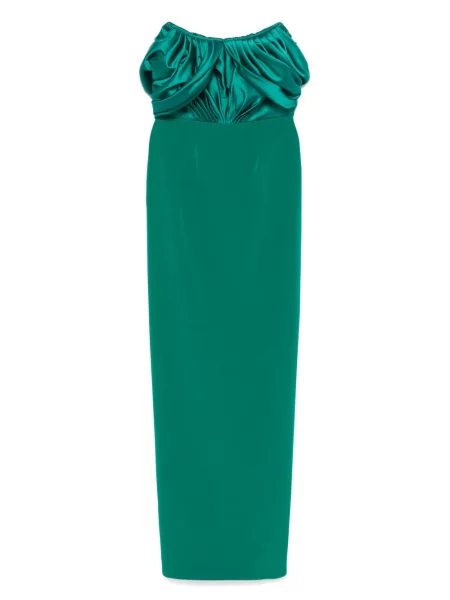 Rochie maxi Rhea Costa de costum verde