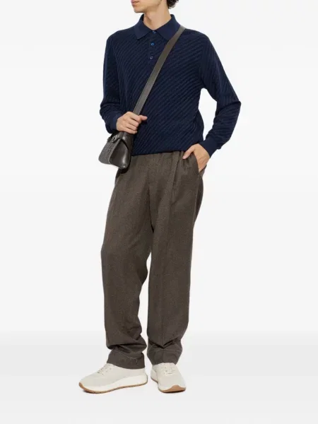 Lung pulover Brioni albastru