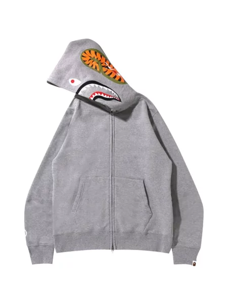 Hanorac cu glugă A Bathing Ape® gri