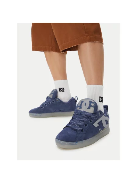 Sportcipők DC Shoes EO-COURT GRAFFIK PUFF kék