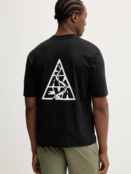 Salewa tricou sport EAGLE LOOSE negru