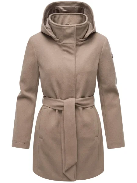 MARIKOO Prijelazni kaput Katalinaa smeđa