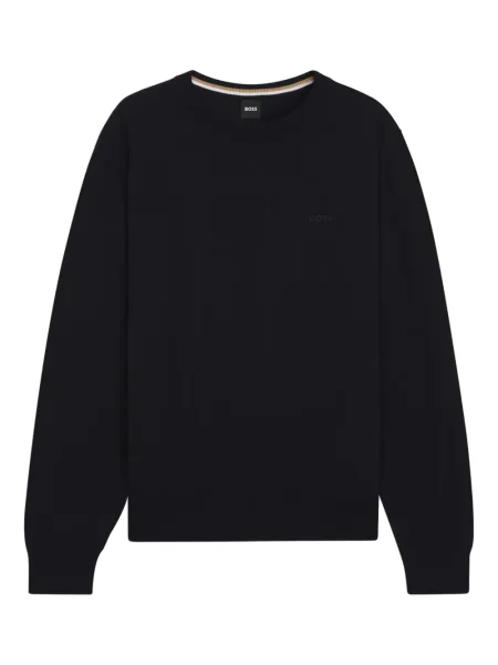 Hanorac crewneck Boss negru