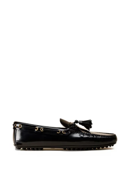 Kožené loafers Car Shoe černé