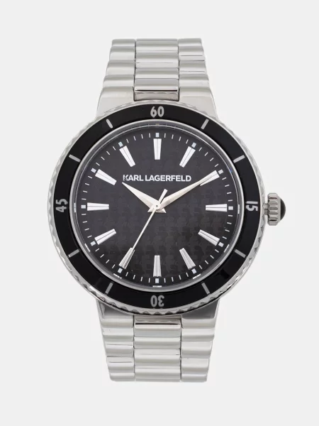 Ceas KARL LAGERFELD argintiu