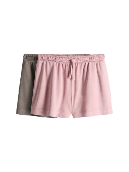 The Set Pantaloni maro închis roz