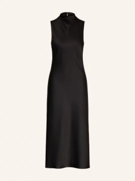 Patrizia Pepe Sukienka Koktajlowa schwarz czarna
