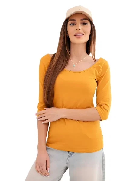 Lumera Tričko Blanche horčicová