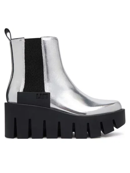 United Nude Боти Grip Chelsea LO V Сребрист