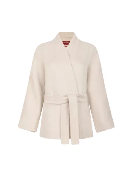 Kardigan Max Mara Studio wełniany beżowy
