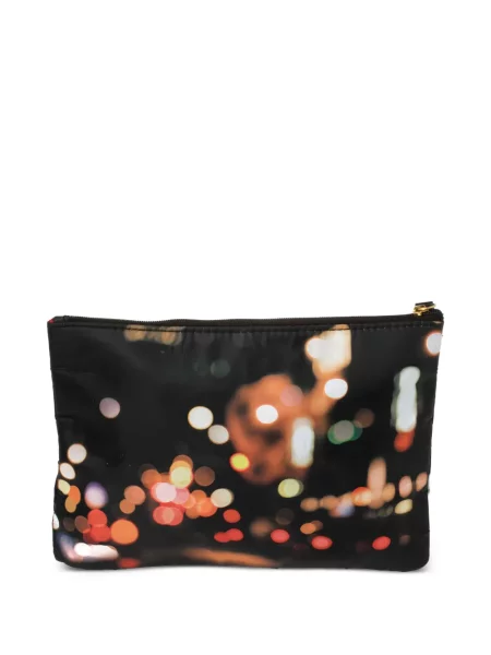 Geantă plic Kate Spade cu imagine negru