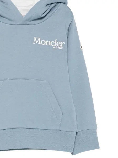 Gyerek kapucnis melegítő felső Moncler Enfant kék