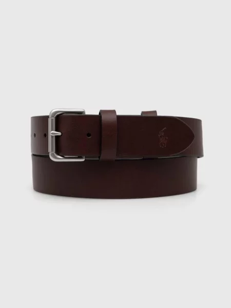Кожен Polo Ralph Lauren мъжки кафяво